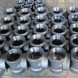 ASTM A105 Equal Tee, ASME B16.11, 3/4 Inch, 3000 LB
