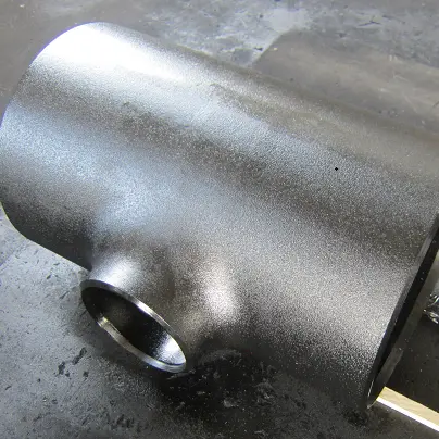 ASTM A234 WP11 Reducing Tee, 14 * 10 IN, ANSI B16.9, SCH 40