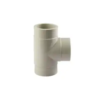 PPH Butt-welding Pipe Tee, 1/2 - 3 Inch, DN15-DN75, DIN