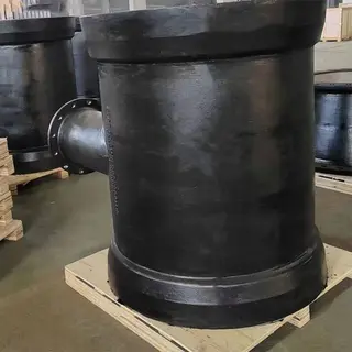 Double Socket Level Invert Tee, ISO 2531, DI, DN1000 * DN200