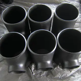 ASTM A860 WPHY42 Reducing Tee, ASME B16.9, SCH.40, BW