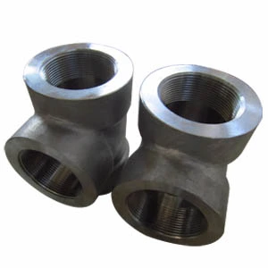 NPT Equal Tee, ASTM A182 F304L, ASME B16.11, 2IN, CL3000