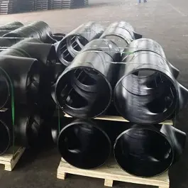 ASTM A860 WPHY 52 Barred Tee, 12 Inch, SCH 80, ANSI B16.9