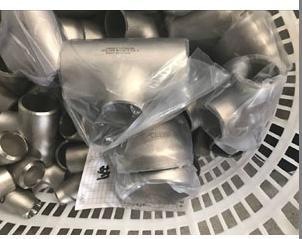 Seamless Straight Tee, ASTM A403 WP 316L, SCH 10S, 3 Inch, ASME B16.9
