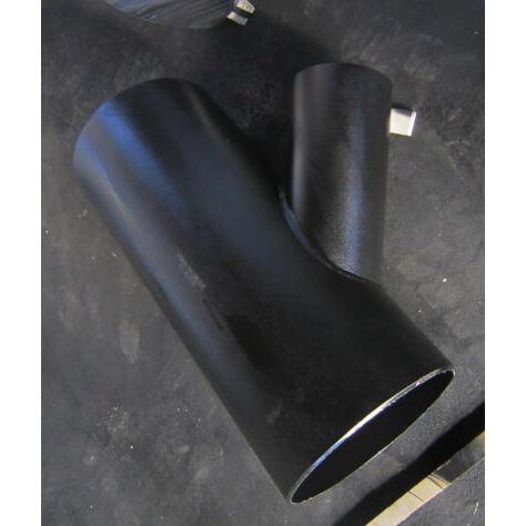Y Branch Pipe Tee, ASTM A234 WPB, 12 IN, SCH STD, Butt Weld