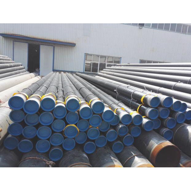 3PE Coated Steel Pipe, DIN 30670, API 5L/ASTM A106 B, 4 Inch
