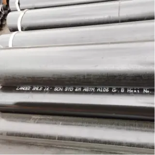 Carbon Steel Seamless Pipe, ASTM A106/A53/API 5L GR.B, 16 IN