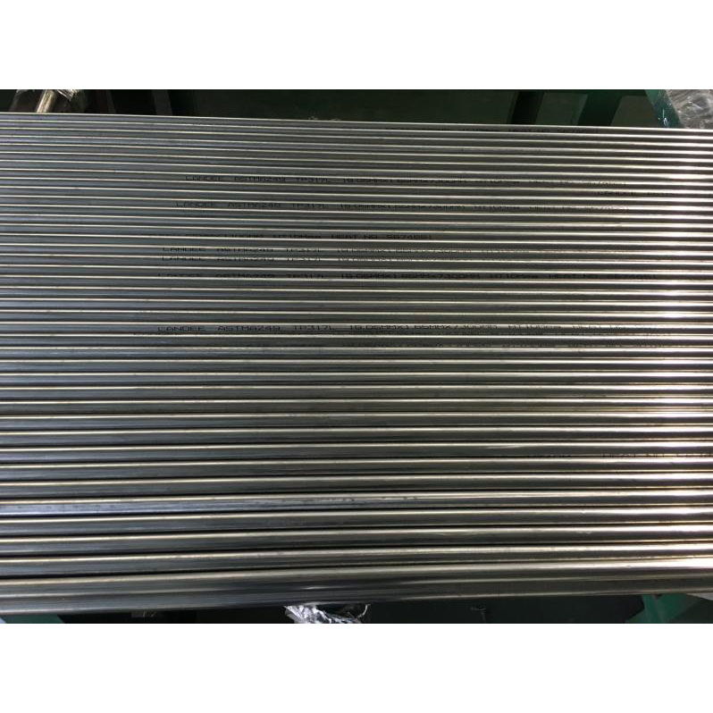 ASTM A249 TP317L Steel Tube, 19.05 * 7300 * 1.65 mm, PE