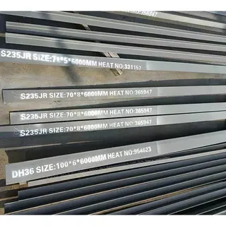 EN 10025-2 Flat Bar, S235JR, 70*8*6000 mm, Anti-Rust Coating