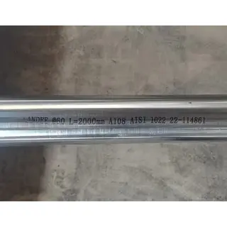 AISI 1022 Round Bar, ASTM A108 Grade 1022, OD 60 mm, 2000 mm