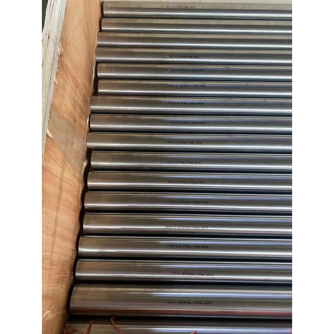SS 420 Round Bar, ASTM A276 Gr.420, OD 50 MM, 4000 MM Long