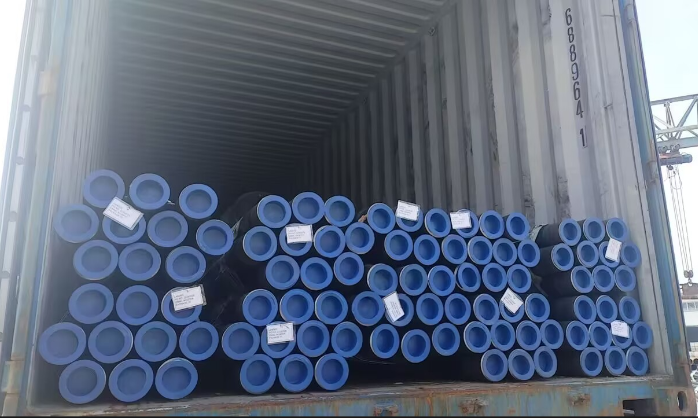 3LPE Coated Seamless Pipes, Carbon Steel Pipeline
