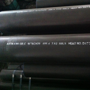 A106 Gr. C Carbon Steel Pipe, 16 Inch, SCH 20, PE