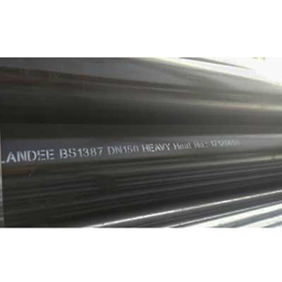 API 5L Gr.B Black Steel Pipe, BS1387, 6 Inch, L 6m, Heavy