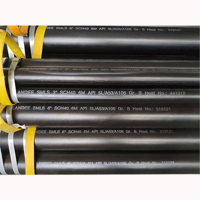 API 5L GR.B SMLS Pipe, 3 Inch, SCH40, 6 M, BE, ANSI B36.10