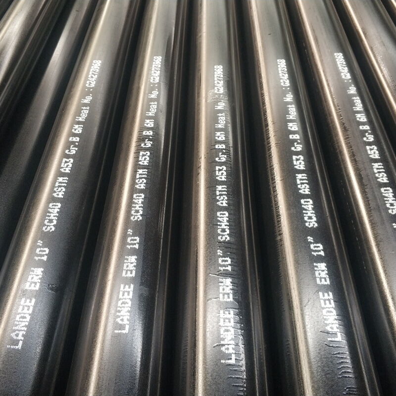 ASME B36.10 ERW Pipe, ASTM A53 Grade B, 10 Inch, SCH 40, BE