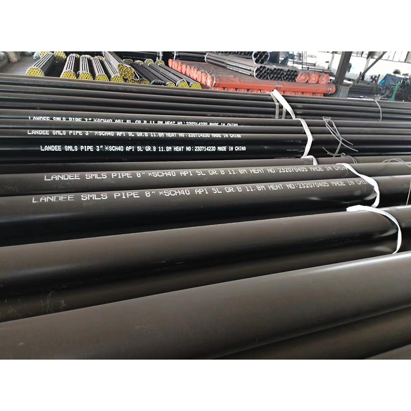 ASME B36.10 SMLS Pipe, API 5L Grade B, 3 IN, 11.8 m, SCH 40