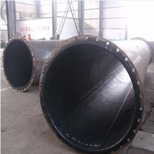 ASTM A106 Gr.B EMDM Lined Pipe, SCH STD, 24 Inch, 12M, Flanged End
