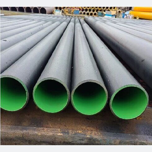 ASTM A106 Grade B Pipes, 6 Inch, Sch 40, Epoxy Lined, BE End