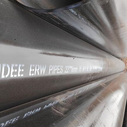 ASTM A53 GR.B ERW Welded Pipe, 22 Inch, ASME B36.10