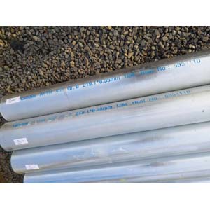 ASTM A53 Gr.B Hot Dip Galvanized ERW Pipes, ASME B36.1, 8 Inch