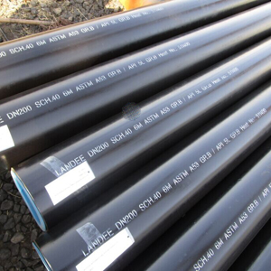 ASTM A53 Gr B Seamless Steel Pipe, DN200, SCH 40