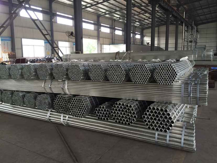 Hot Dip Galvanized Seamless Pipe, Carbon Steel, Galvanized