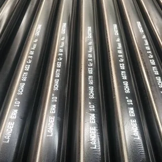 ASME B36.10 ERW Pipe, ASTM A53 Grade B, 10 Inch, SCH 40, BE