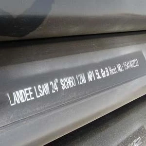 Welded LSAW Pipe, 24 Inch, 12M, API 5L Gr.B PSL1