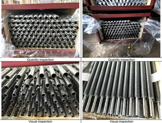 ASME SA179 Finned Tubes Inspection