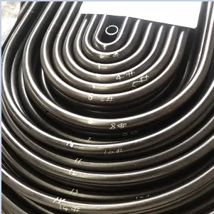 ASME SA210 A1 Carbon Steel U Tube, OD 19.05mm, WT 2.11mm