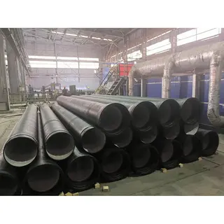 ISO 2531 Ductile Iron Pipes, DN350, 6 M, C30, Push On Ends