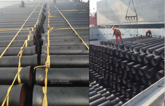 Tyton Joint Ductile Iron Pipes, ISO 2531, 6 Meter, THK C30