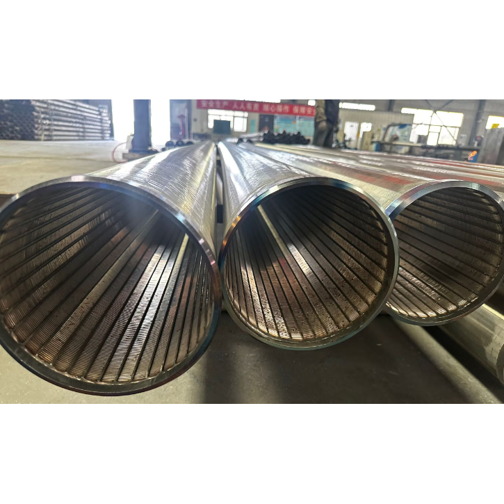Wedge Wire Screen Tube, LCG/Stainless Steel, 25-800mm, PE/BE