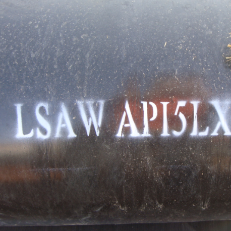 API 5L X60 PSL2 LSAW Pipe, 18 Inch, DN450, DIN 30670