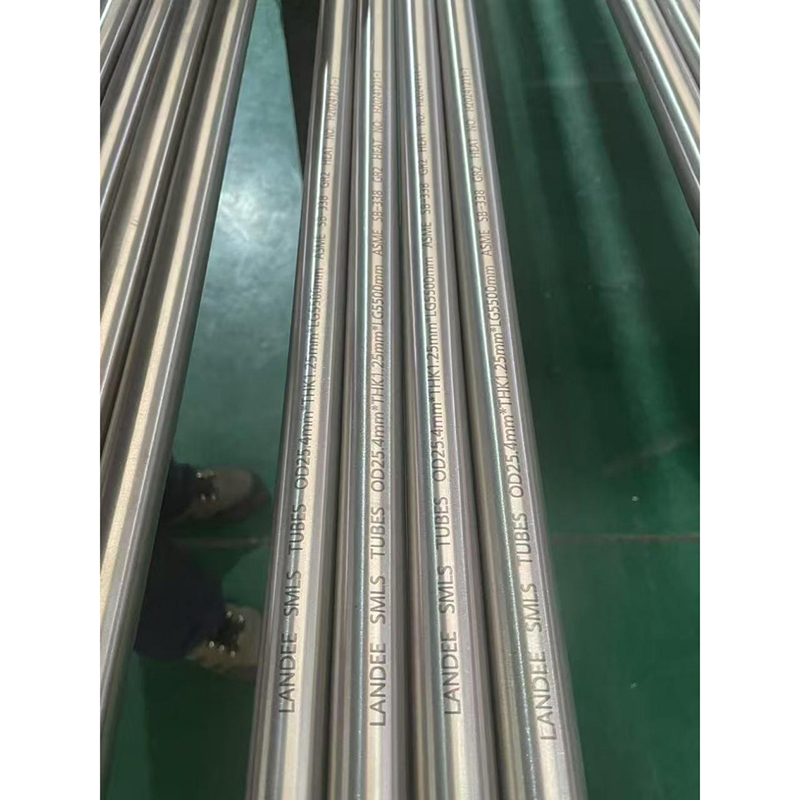 ASME SB338 Gr.2 Steel Tube, Titanium, 25.4 * 1.25 * 5500 mm