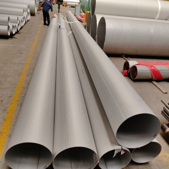 ASTM A358 TP304 TP304L TP316 TP316L EFW Pipe, 24 Inch, 6 Mtr