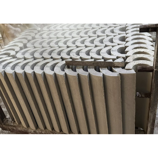 Calcium Silicate Pipes, Xonotlite, Glass Fiber, Customized