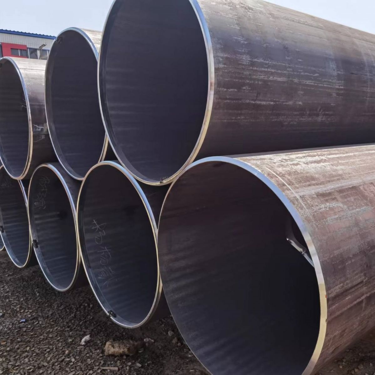 EN 10210 S355J2H LSAW Pipe,  OD 1016 mm, 12 Meters, CE