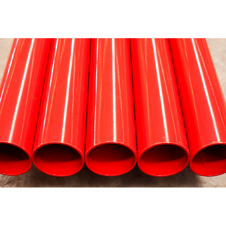 Epoxy Coated Steel Pipe, 1/2-8 Inch, 0.1-5 Mpa, Grooved End