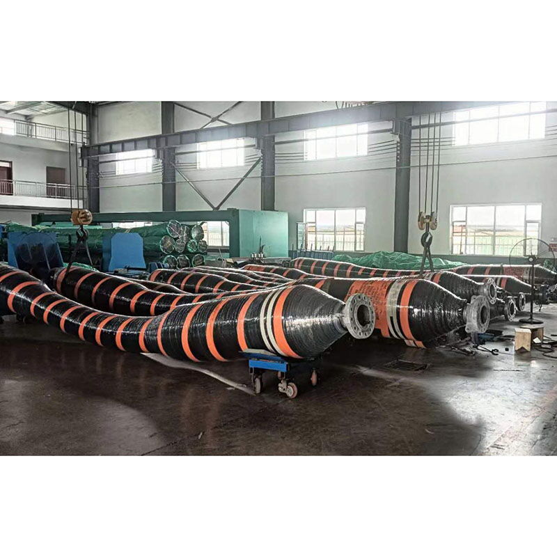 GMPHOM Floating Hose, Rubber, 8 Inches, 10 M, Double Carcass