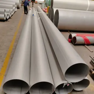 ASTM A358 TP304 TP304L TP316 TP316L EFW Pipe, 24 Inch, 6 Mtr