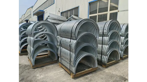 Corrugated Metal Pipe, 96 Inch, Galvanized, 5*1 Corrugations | Landee