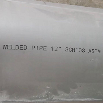 Welded DSS Pipe, ASTM A790 S32750, SCH 10S, 12 Inch, 6 MTR
