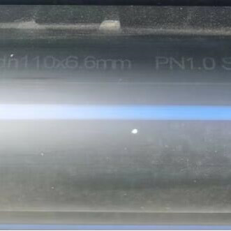 High Density Polyethylene HDPE Pipe, PN10, DN110