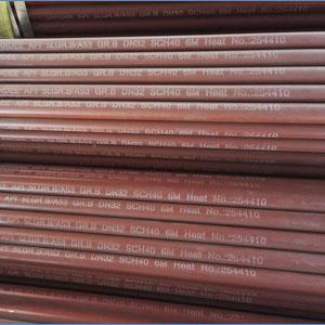 API 5L A53 Gr.B Seamless Pipe, 1 1/4 Inch, SCH 40, 6 Meters, BE