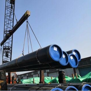 API 5L X52N PSL2 Seamless Pipe, 18 Inch, 12 Meters, 3LPE