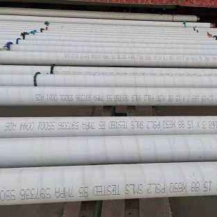 API 5L X65 PSL2 Seamless Pipe, 6 Inch, 12 Meters, 3LPP