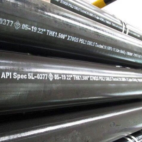 API 5L X70 PSL2 Seamless Pipe Line, 22 Inch, 3LPE