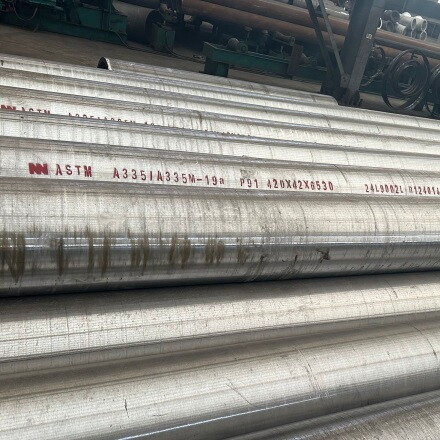 ASME SA335 Seamless Steel Pipe, 1/2 - 42 Inch, ASME SA106, SA333